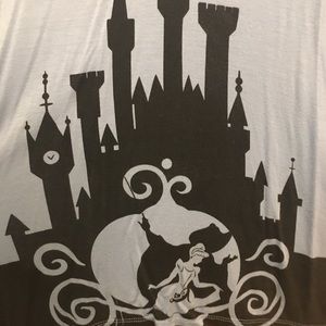 Blue Disney Cinderella Tank